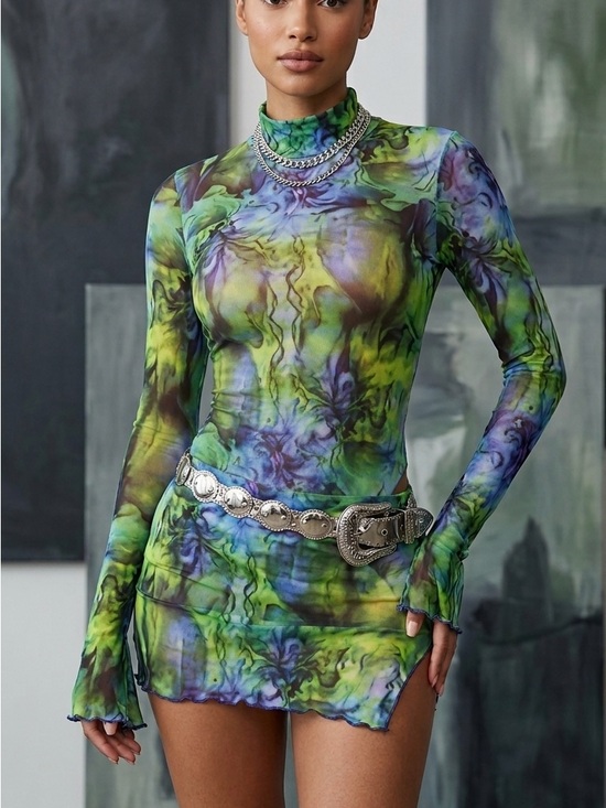 SHEIN Other - Sheer Floral Up Cover